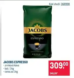 Makro Jacobs Espresso nabídka