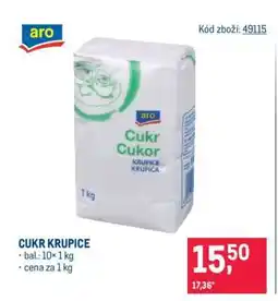 Makro Cukr krupice nabídka