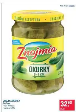 Makro Znojmia Okurky 5–7 cm nabídka