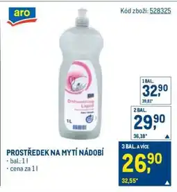 Makro Prostředek na mytí nádobí nabídka