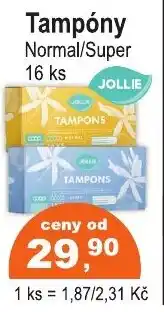 COOP DISKONT Tampóny Normal/Super nabídka