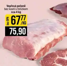 Jip Vepřová pečeně bez kosti s řetízkem cca 4 kg nabídka