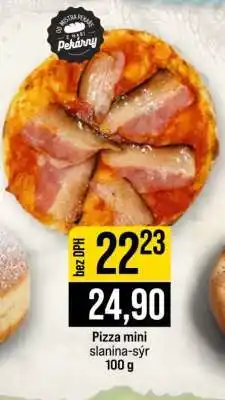 Jip Pizza mini slanina-sýr nabídka