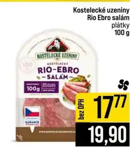 Jip Kostelecké uzeniny Rio Ebro salám nabídka