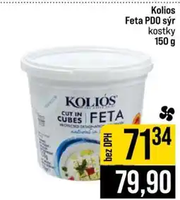 Jip Koliós Feta PDO sýr kostky nabídka