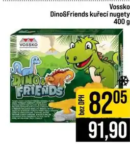 Jip Vossko dino&friends kuřecí nugety nabídka