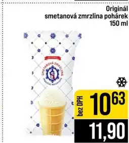 Jip Originál smetanová zmrzlina pohárek nabídka