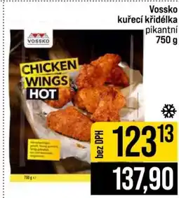 Jip Vossko kuřecí křidélka pikantní nabídka