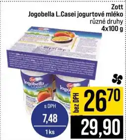Jip Zott Jogobella L.casei jogurtové mléko nabídka