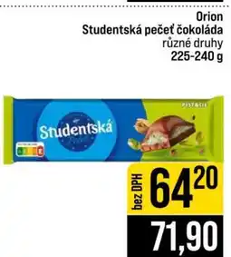 Jip Orion Studentská pečeť čokoláda nabídka