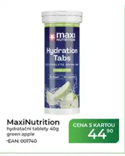 Tamda Foods MaxiNutrition hydratační tablety green apple nabídka