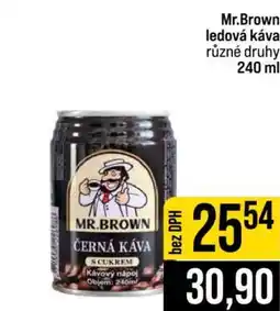 Jip Mr. Brown ledová káva nabídka