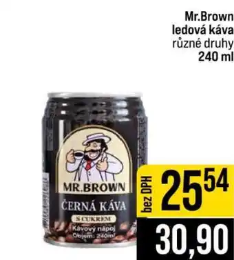 Jip Mr. Brown ledová káva nabídka