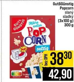 Jip Gut&Günstig Popcorn nabídka