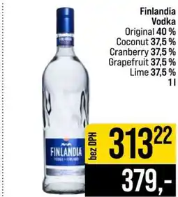Jip Finlandia Vodka nabídka