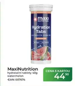 Tamda Foods MaxiNutrition hydratační tablety watermelon nabídka