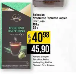 Jip Selection Nespresso Espresso kapsle Onctuoso nabídka