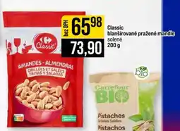 Jip Classic blanšírované pražené mandle solené nabídka