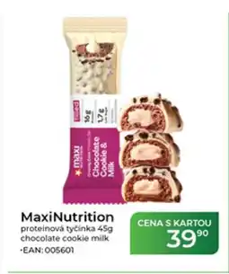 Tamda Foods MaxiNutrition proteinová tyčinka chocolate cookie milk nabídka