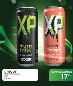 Tamda Foods XP BOOST nealkoholický nápoj nabídka