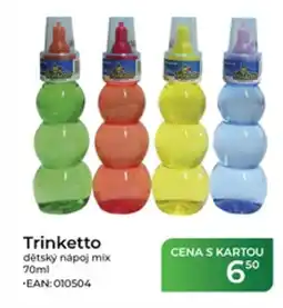 Tamda Foods Trinketto dětský nápoj mix nabídka