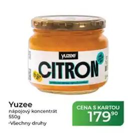 Tamda Foods Yuzee nápojový koncentrát nabídka