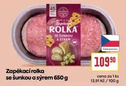 Billa Zapékací rolka se šunkou a sýrem 650 g nabídka