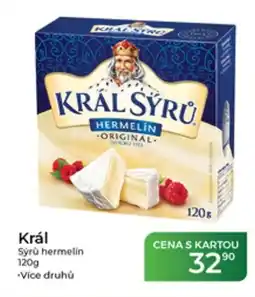 Tamda Foods Král Sýrů hermelin nabídka