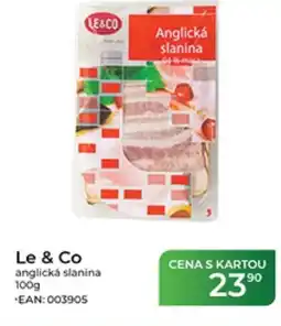 Tamda Foods Le & Co anglická slanina nabídka