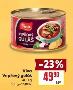 Billa Viva Vepřový guláš nabídka