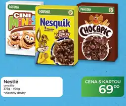 Tamda Foods Nestlé cereálie nabídka