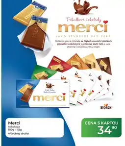 Tamda Foods Merci čokoláda nabídka