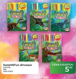 Tamda Foods SweetNFun dinosaur žvýkačky nabídka
