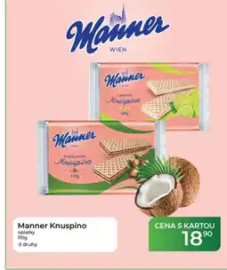 Tamda Foods Manner Knuspino oplatky nabídka