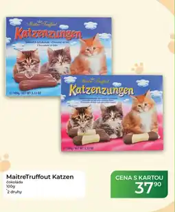 Tamda Foods MaitreTruffout Katzen čokoláda nabídka