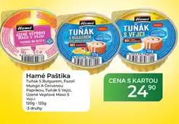 Tamda Foods Hamé Paštika nabídka