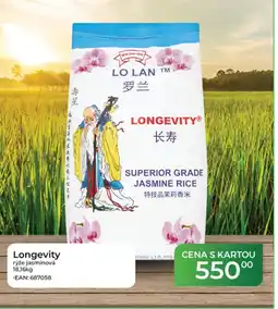 Tamda Foods Longevity rýže jasmínová nabídka