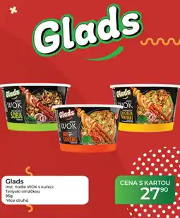 Tamda Foods Glads inst. nudle WOK s kuřecí Teriyaki omáčkou nabídka