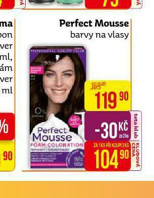Teta Perfect mousse barvy na vlasy nabídka
