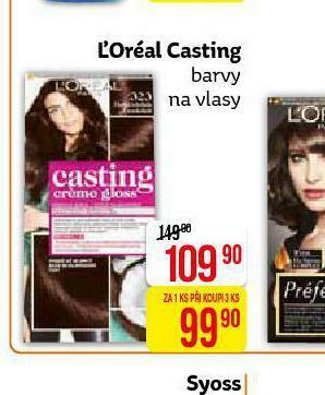 Teta Loreal casting barva na vlasy nabídka