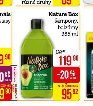 Teta Nature box šampon, balzám nabídka
