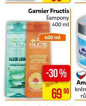 Teta Garnier fructis šampon nabídka