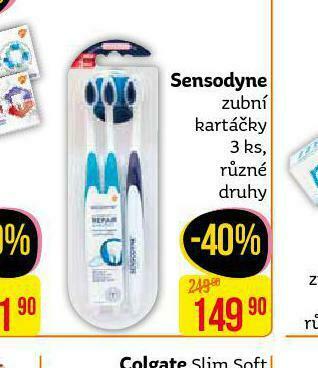 Teta Sensodyne zubní kartáček nabídka