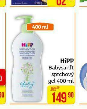 Teta Hipp babysanft sprchový gel nabídka
