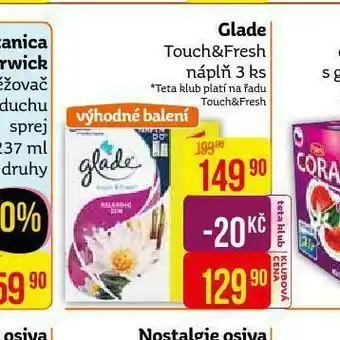 Teta Glade náplně nabídka