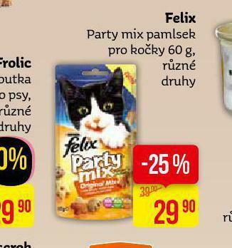 Teta Felix party mix pamlsek pro kočky nabídka