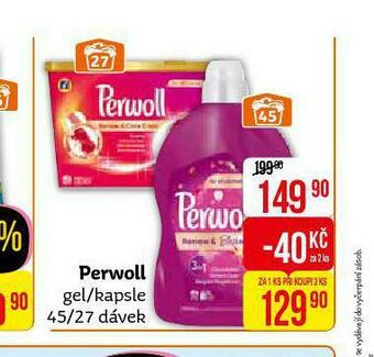 Teta Perwoll speciální gel na praní nabídka