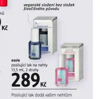 dm drogerie Essie posilující lak na nehty nabídka