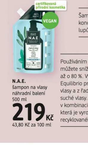 dm drogerie N.a.e. šampon náhradní balení nabídka