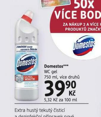 dm drogerie Domestos wc gel nabídka